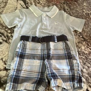 Babies Tommy Hilfiger Plaid Shorts